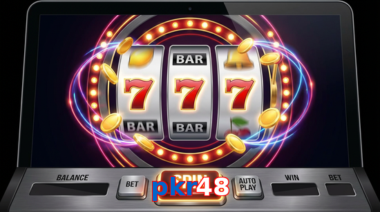 Main screen of Pkr48 slots page for PK players