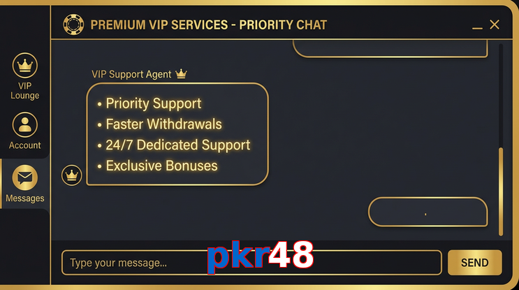 Payment and PKR controls in Pkr48